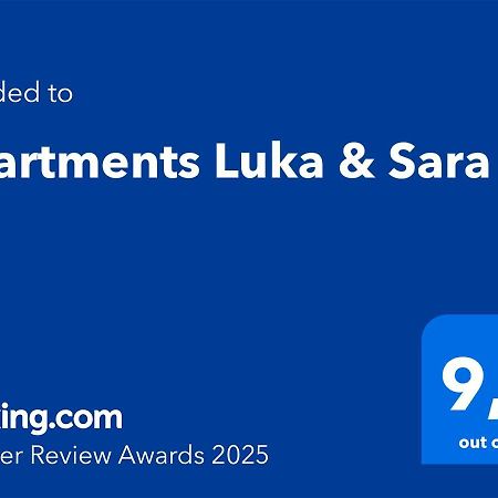 Apartments Luka & Sara 자다르 외부 사진